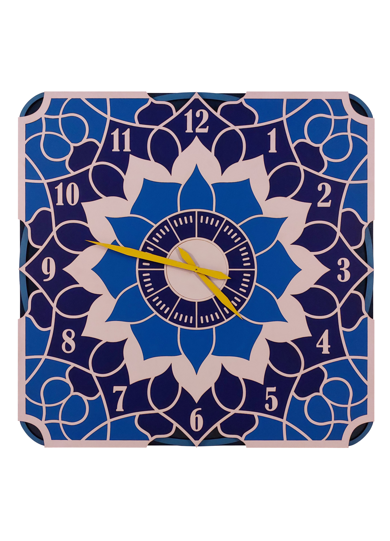 ساعت دیواری چوبی کد ۲۰۱۵