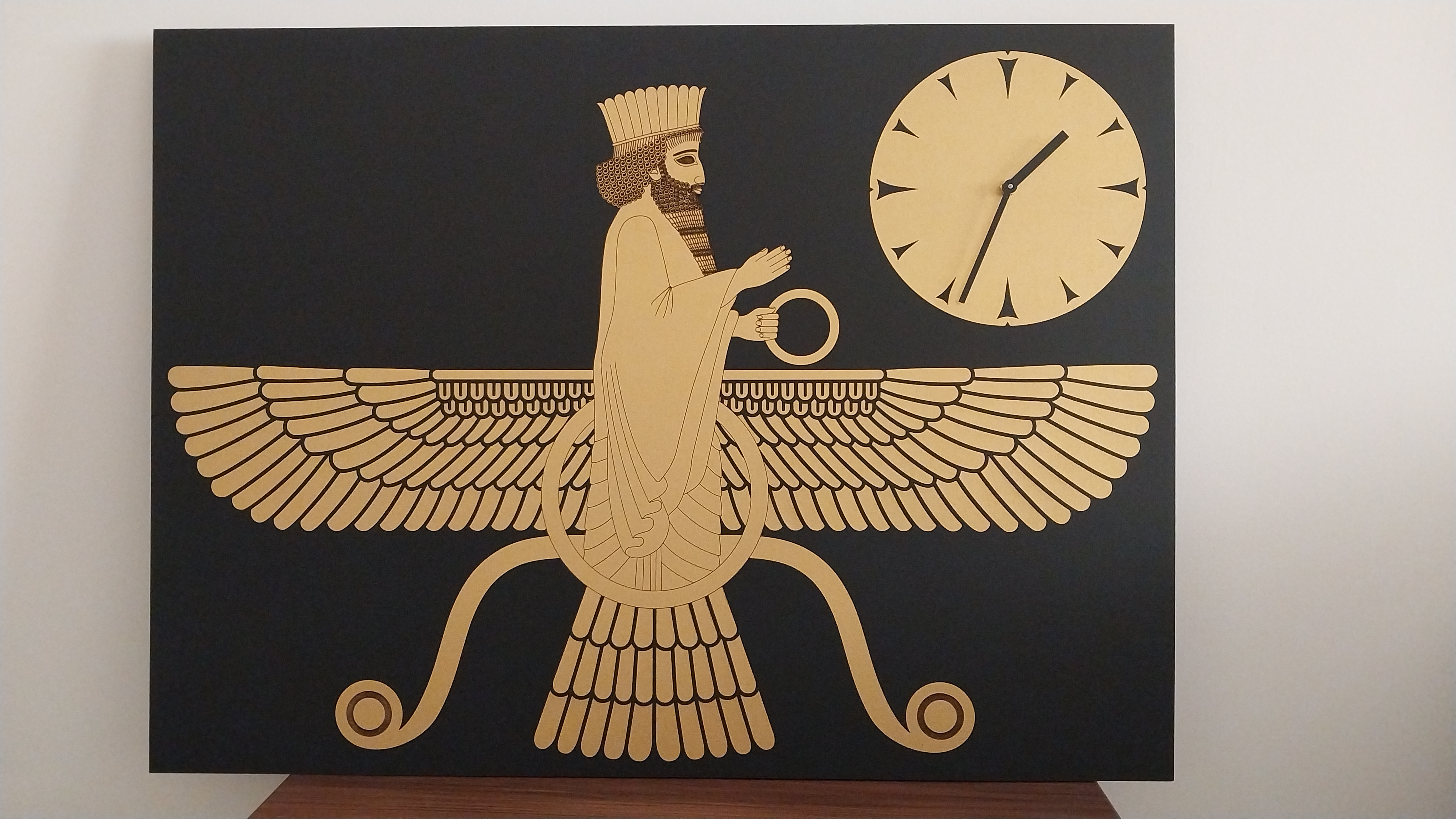 تابلو ساعت فروهر