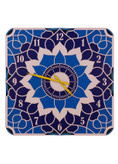 ساعت دیواری چوبی مدرن طرح ماندالا کد ۲۰۱۵