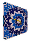 ساعت دیواری چوبی مدرن طرح ماندالا کد ۲۰۱۵